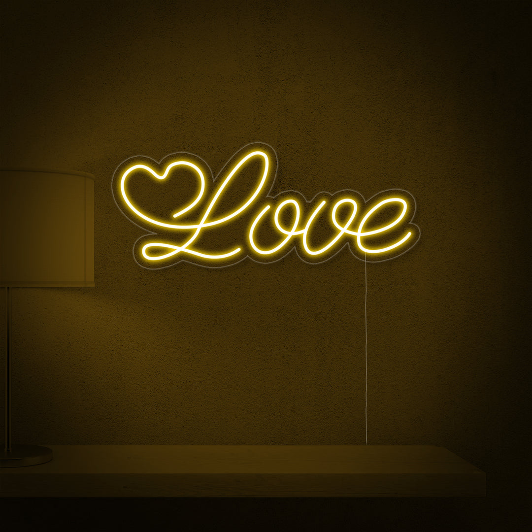 "Love" Neonskilt