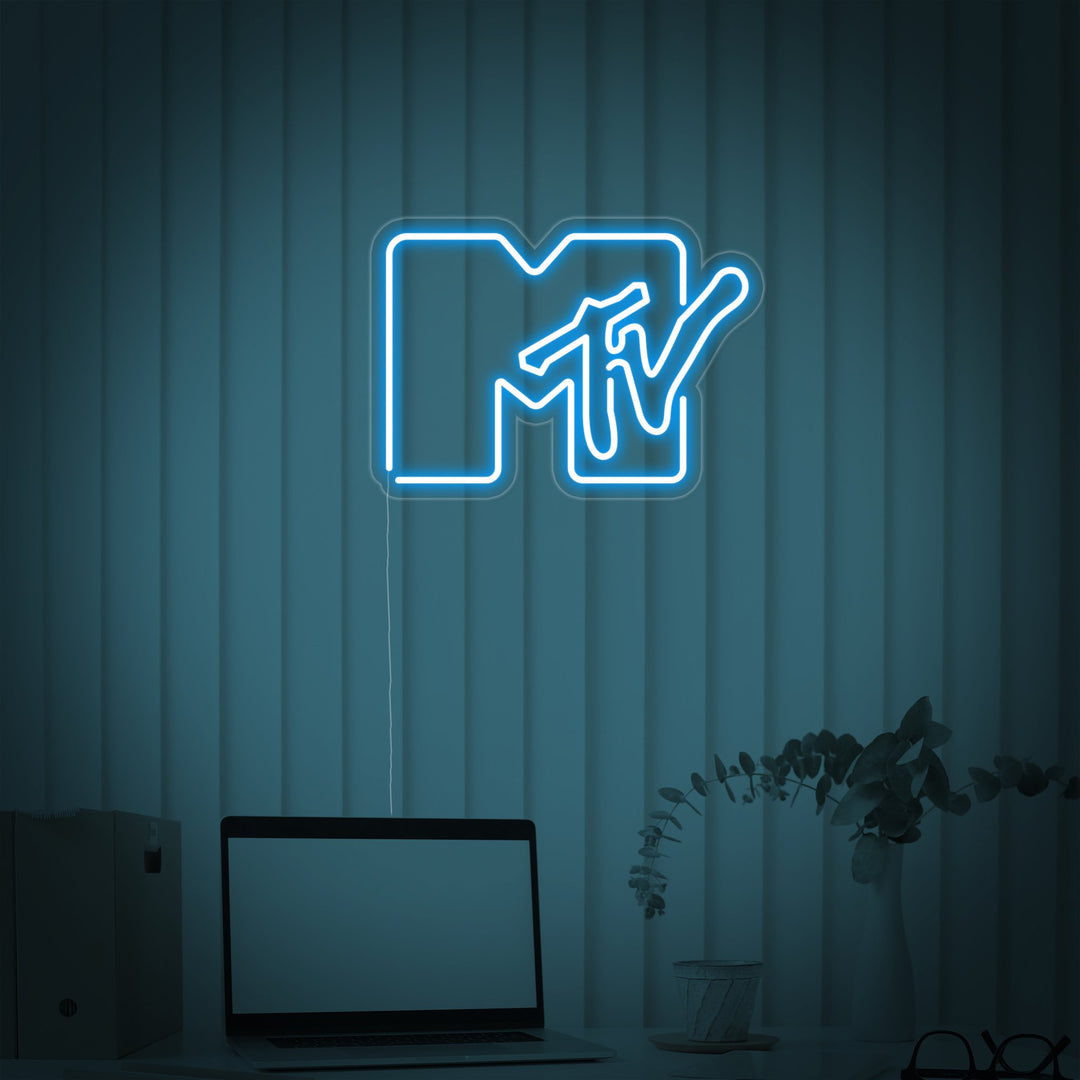 "MTV logo" Neonskilt