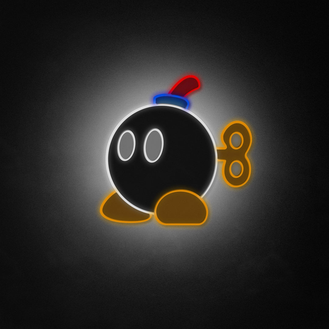 "Mario Bob-Omb" Neon Like