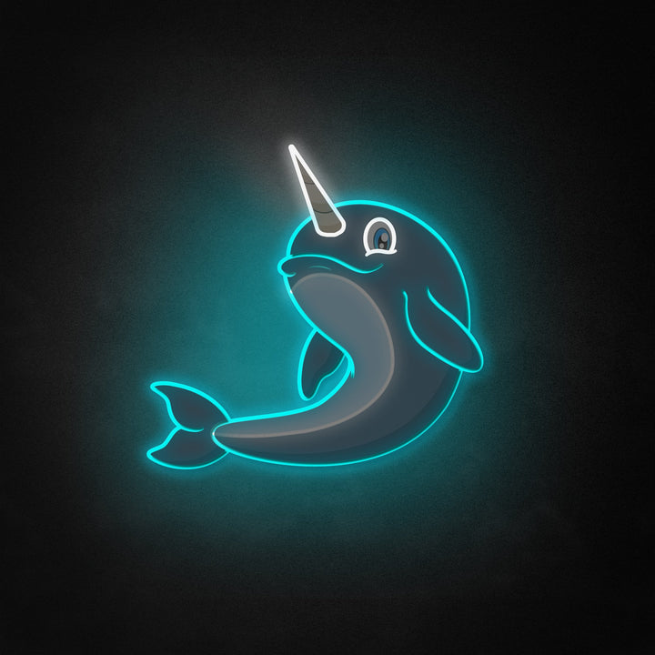 "Narwhal" Neon Like