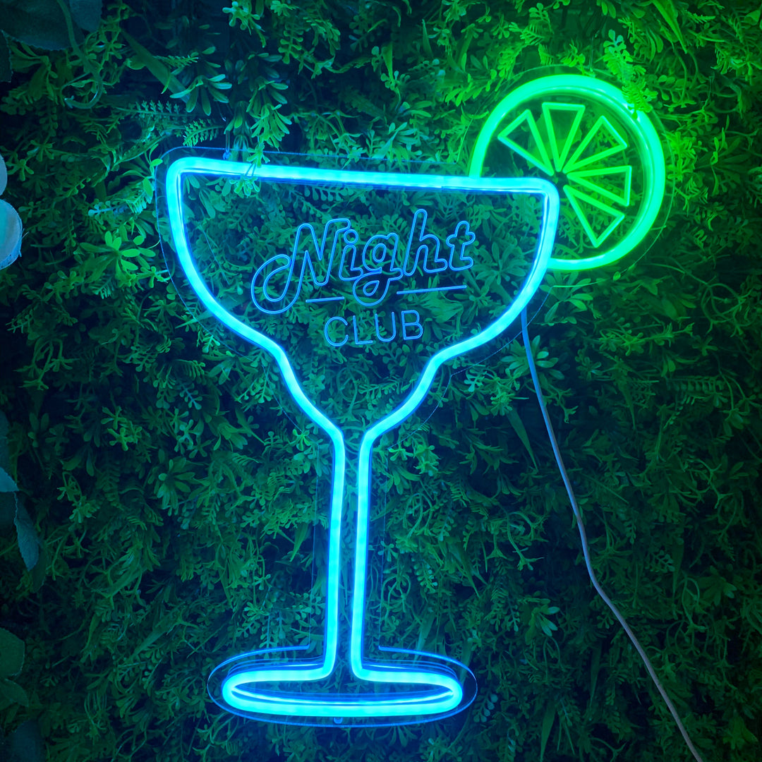 "Night Club" Mini Neonskilt