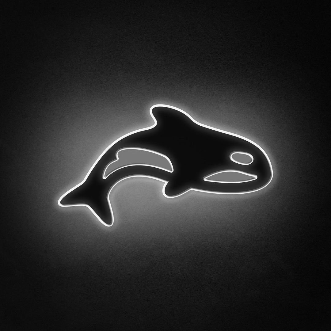 "Orca Whale" Neon Like