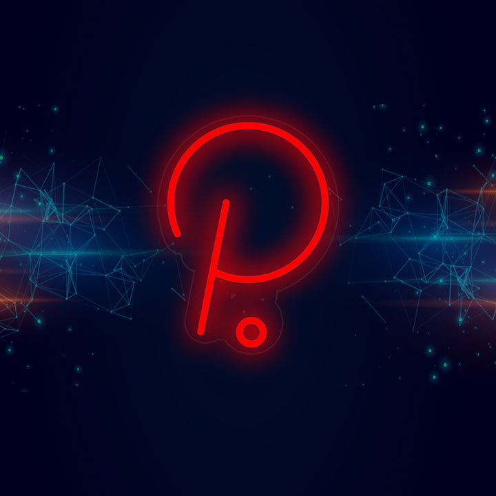 "Polkadot-Logo" Neonskilt
