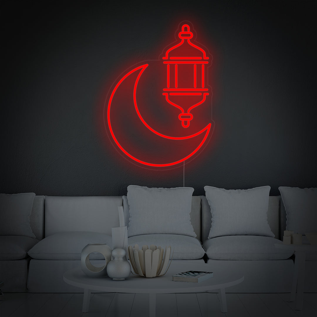 "Ramadan Kareem Cover Arabisk Høytid" Neonskilt