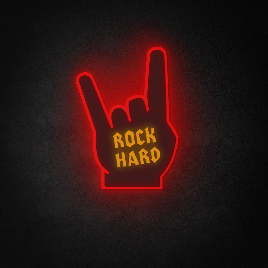"Rock Hard, Rock and Roll, Fanbevegelser" Neon Like