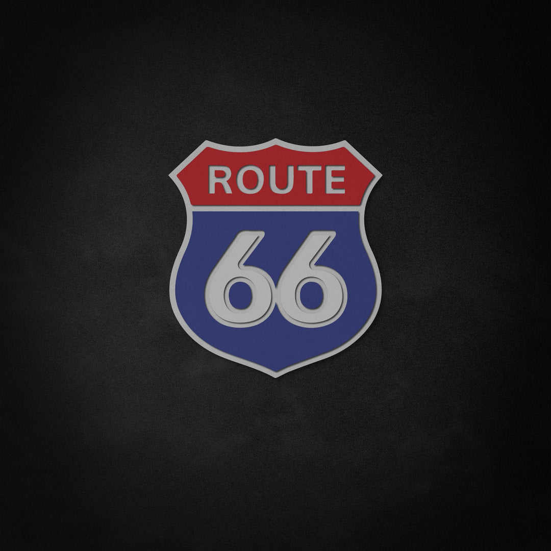 "Rute 66" Neon Like