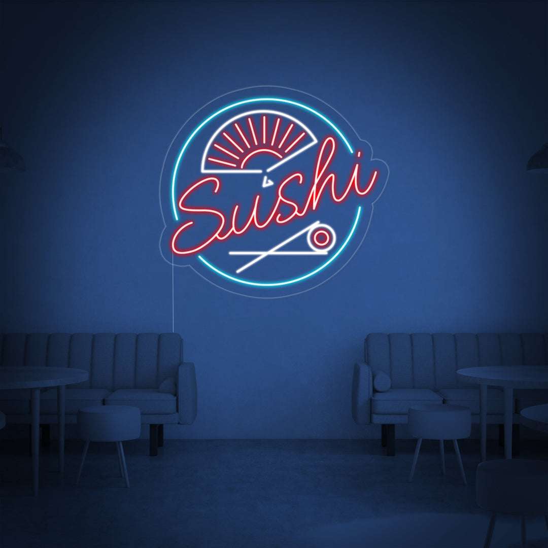 "Sushi" Neonskilt