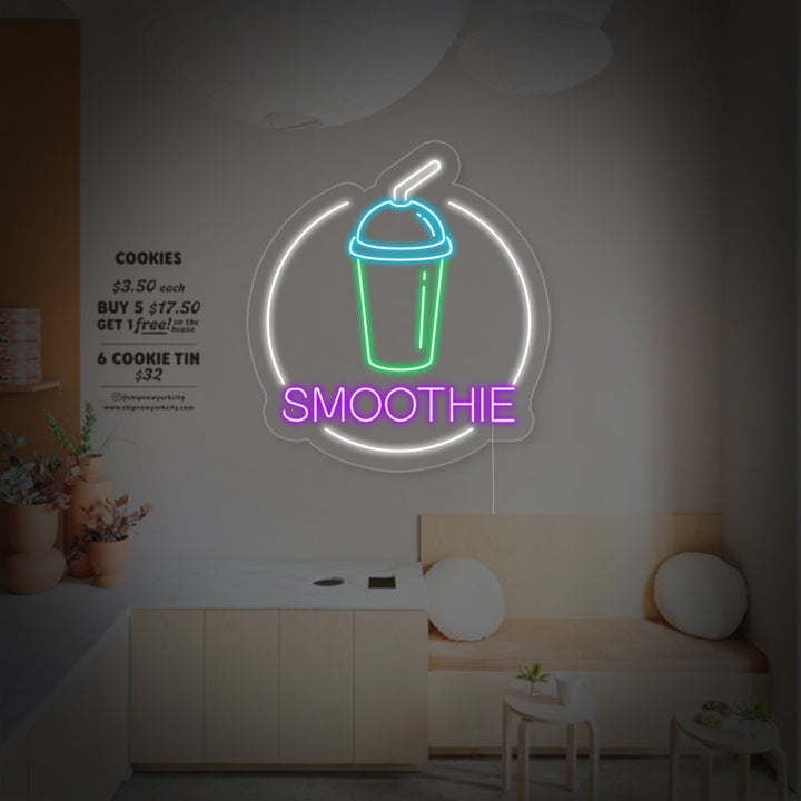 "Smoothie" Neonskilt