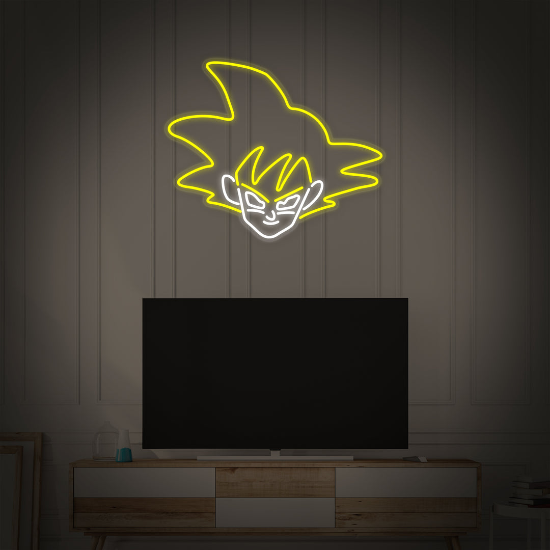 "Son Goku Anime" Neonskilt