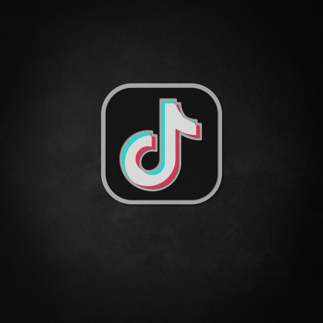 "Tiktok -logo" Neon Like