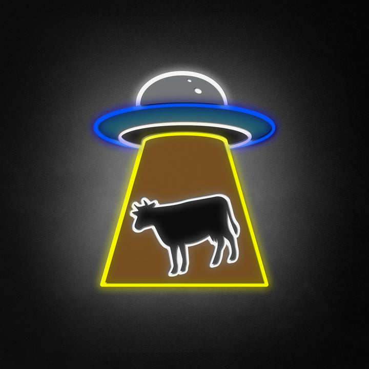 "UFO -bortføring" Neon Like