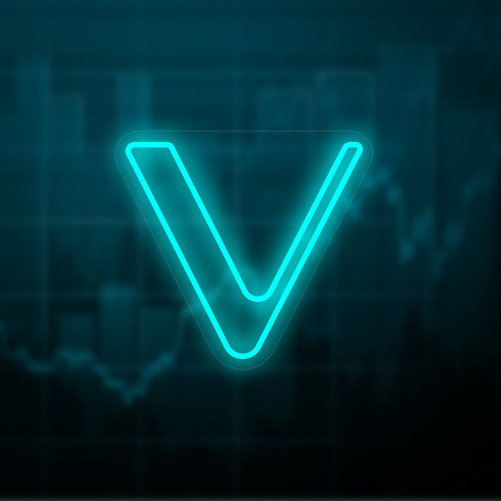 "Vet Vechain-Logo" Neonskilt