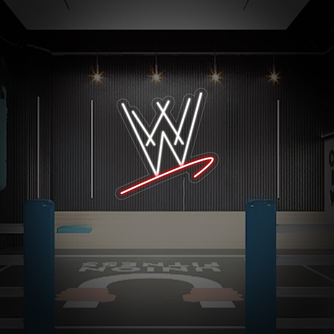 "WWE" Neonskilt