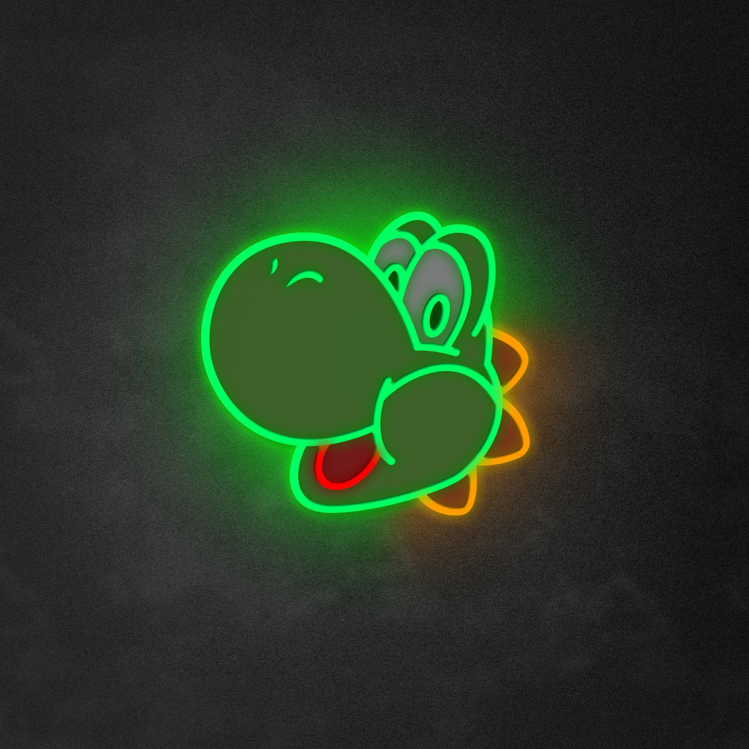 "Yoshi -skilt" Neon Like