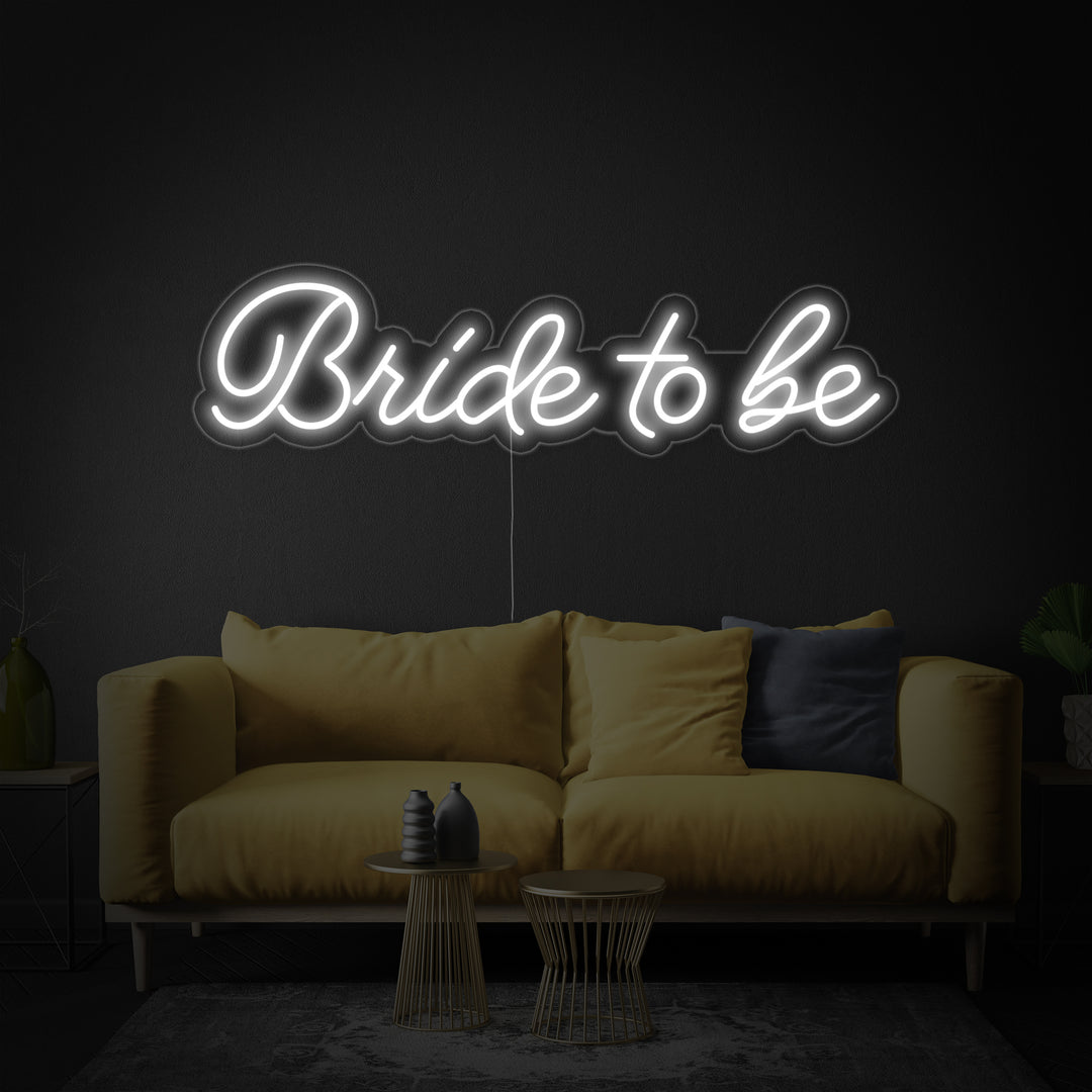 "Bride To Be" Neonskilt