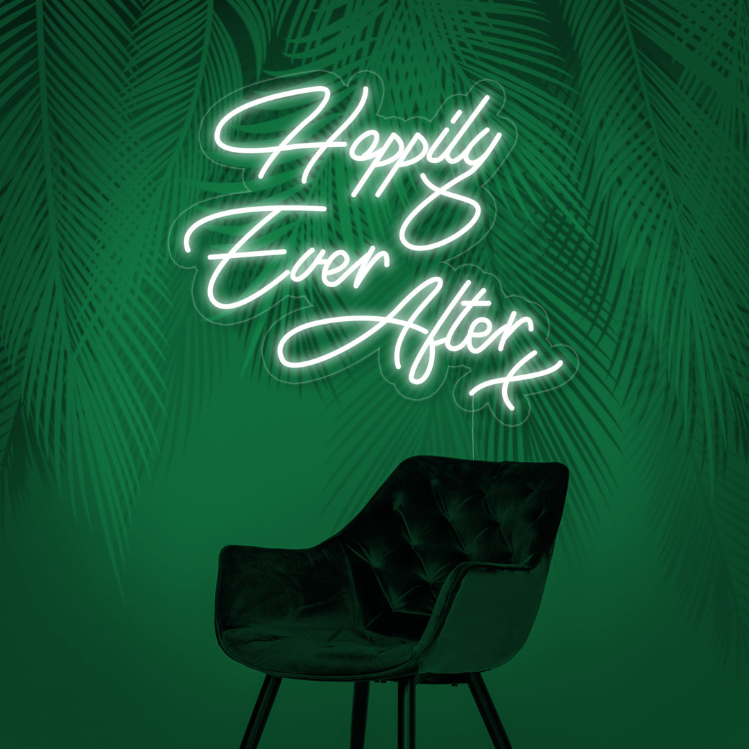 "Happy Ever After" Neonskilt