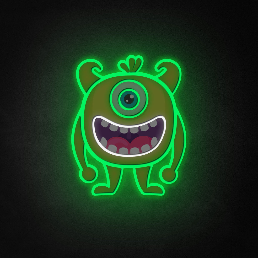 "One Eye Monster" Neon Like